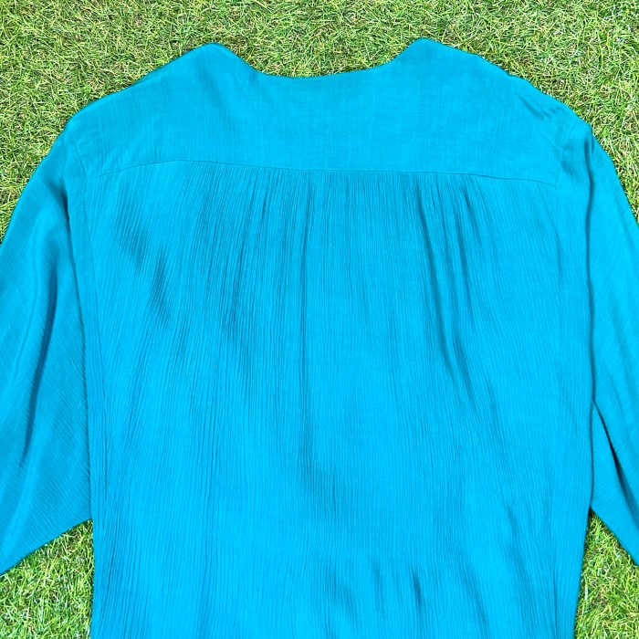 【Unisex】80s-90s グリーン デザイン 羽織 ジャケット  / Vintage ヴィンテージ 古着 カーディガン | Vintage.City 古着屋、古着コーデ情報を発信