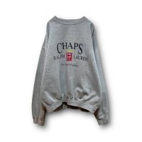 90's “CHAPS RALPH LAUREN” Print Sweat Shirt | Vintage.City 古着屋、古着コーデ情報を発信