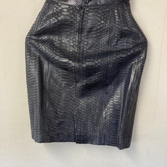 90’s FAIRE LA SAISON最高級リアルスネークレザースカート 42 | Vintage.City 古着屋、古着コーデ情報を発信