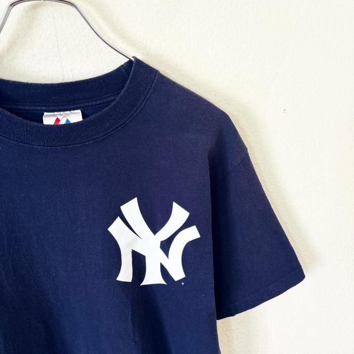 Majestic ニューヨーク・ヤンキース　半袖　プリント　Tシャツ　古着 | Vintage.City 빈티지숍, 빈티지 코디 정보