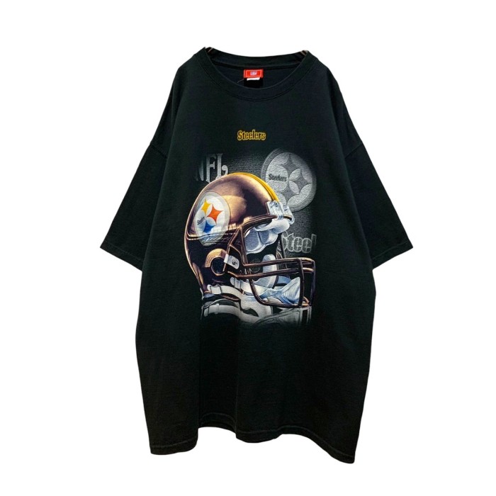 00’s “STEELERS” Oversized Team Tee[GOOD CONDITION] | Vintage.City 古着屋、古着コーデ情報を発信