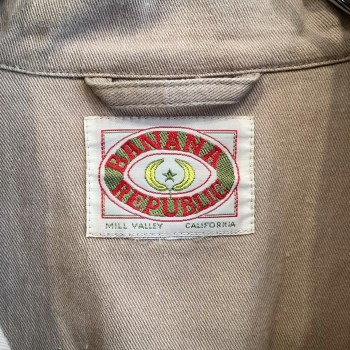 【Banana Republic】80's SAFARI JACKET size--(実寸L程度) | Vintage.City 古着屋、古着コーデ情報を発信