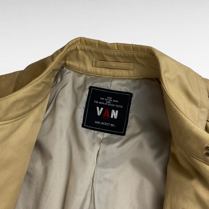【70's】 VAN M相当 トレンチコート ロング丈 | Vintage.City 古着屋、古着コーデ情報を発信