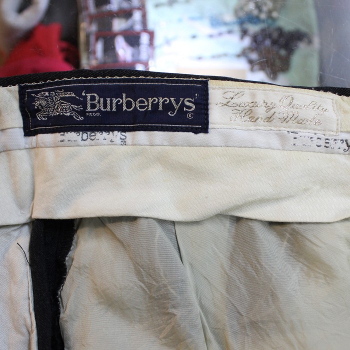 Old Burberrys / Wool Slacks / オールド バーバリー ウール スラックス W37 | Vintage.City 古着屋、古着コーデ情報を発信