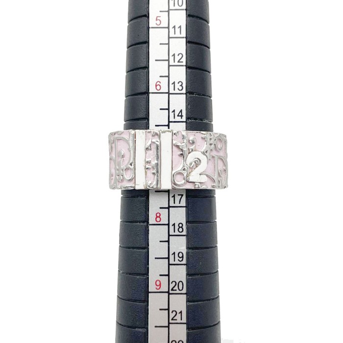 Christian Dior クリスチャンディオール トロッターリング 指輪 シルバー ピンク 7(約15号くらい) | Vintage.City 빈티지숍, 빈티지 코디 정보