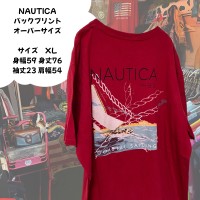 NAUTICA オーバーサイズ　Tシャツ　バックプリント | Vintage.City 빈티지숍, 빈티지 코디 정보