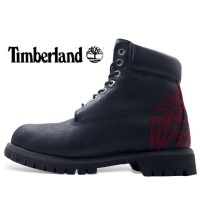 Timberland 6インチ プレミアム レースアップブーツ 26cm ブラック レザー ロゴ刺繍 6 Inch Boot Black Limited Edition red stitched Timberland logo 69541 | Vintage.City 古着屋、古着コーデ情報を発信