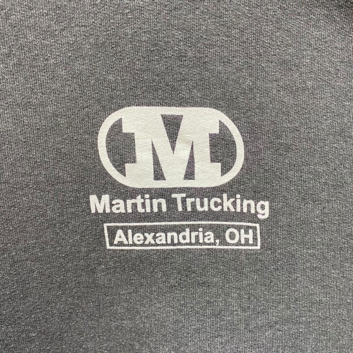 “Martin Trucking” Print Sweat Shirt | Vintage.City 古着屋、古着コーデ情報を発信