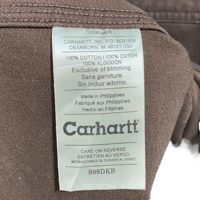 “carhartt” L/S Work Shirt | Vintage.City 古着屋、古着コーデ情報を発信