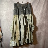 remake long docking shirts skirt | Vintage.City 古着屋、古着コーデ情報を発信