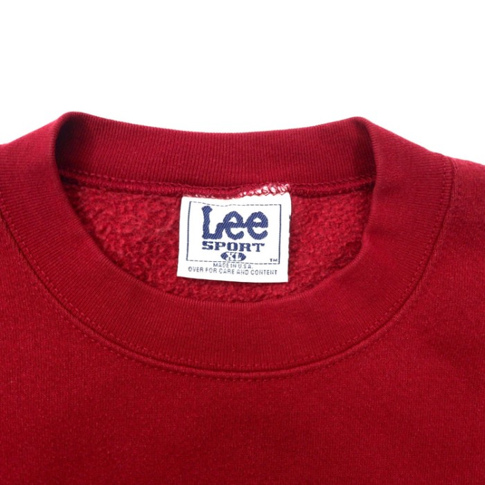 Lee SPORT USA製 90年代 NHL 刺繍 スウェット XL レッド コットン COLORADO AVALANCHE ビッグサイズ | Vintage.City 古着屋、古着コーデ情報を発信