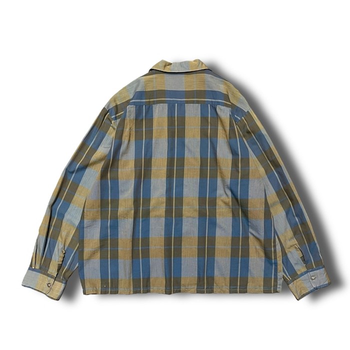 【Vintage】1960's オープンカラーチェックシャツ MADE IN JAPAN | Vintage.City 古着屋、古着コーデ情報を発信