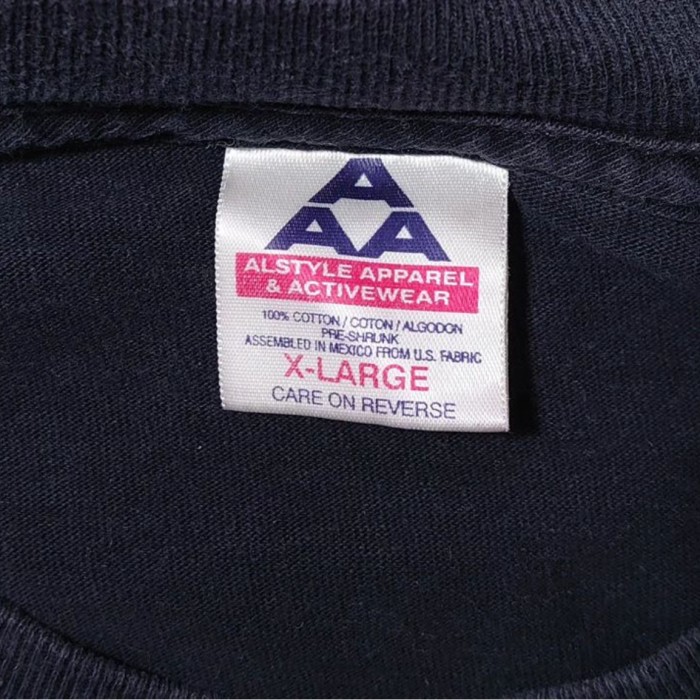 METARICA 2000年 ALSTYLEボディ コットンツアーTシャツ FABRIC USA  PUSHEAD デザイン | Vintage.City 古着屋、古着コーデ情報を発信