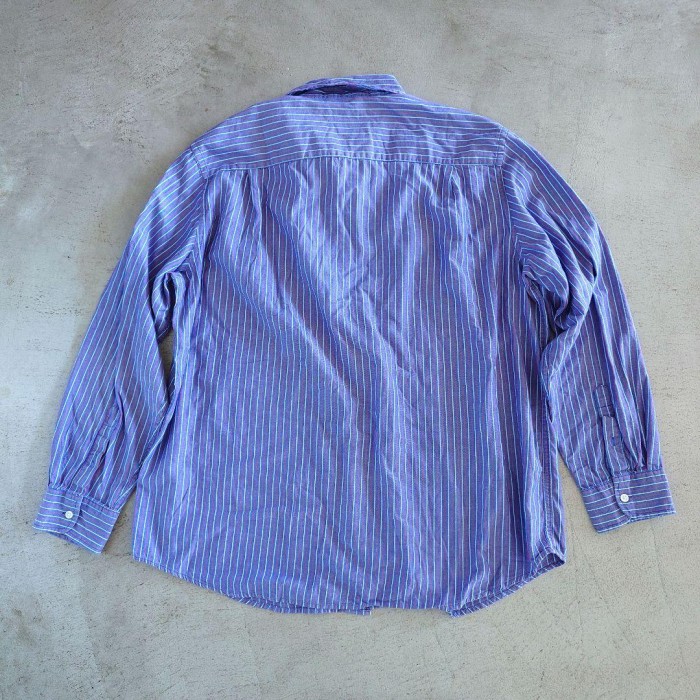 Used CHPAS stripe shirts 古着　CHAPSチャップス　ストライプシャツ　BDシャツ XL | Vintage.City 古着屋、古着コーデ情報を発信