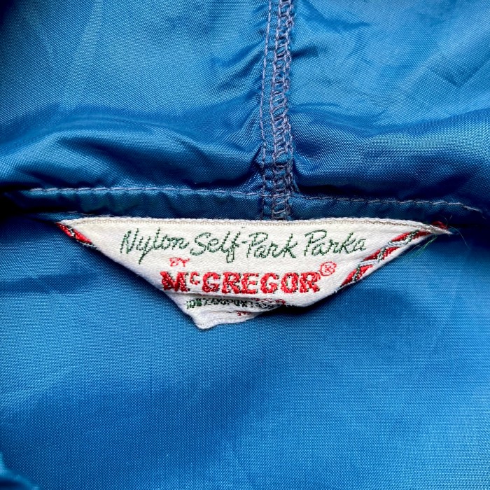 60’s “McGREGOR” Vintage Packable Nylon Anorak | Vintage.City 古着屋、古着コーデ情報を発信
