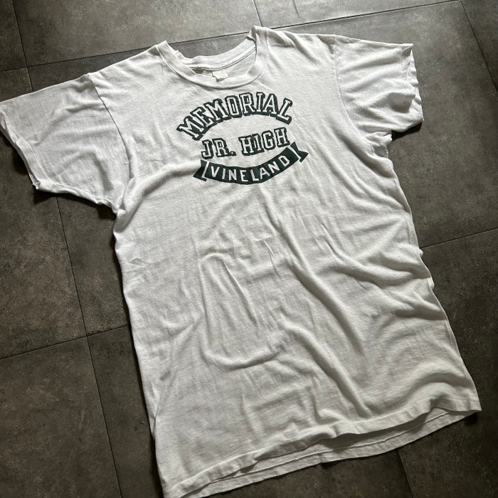 60s フルーツオブザルーム カレッジロゴtシャツ USA製 ホワイト XL相当 | Vintage.City 빈티지숍, 빈티지 코디 정보