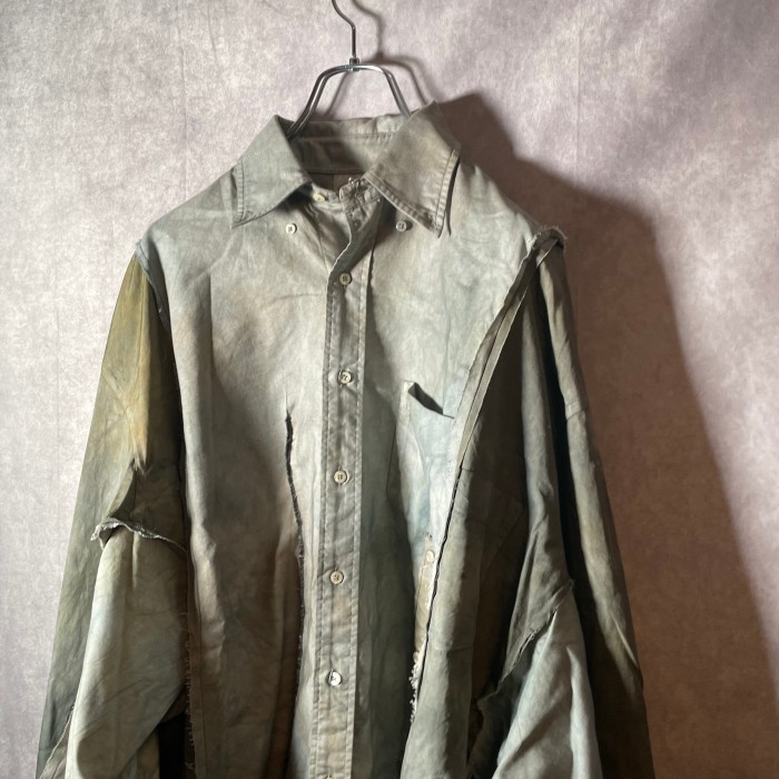 remake over size shirt | Vintage.City 古着屋、古着コーデ情報を発信