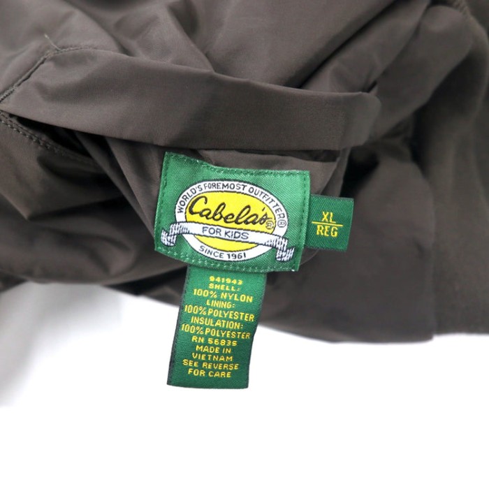 Cabela's リバーシブル MA-1 フライトジャケット XL カーキ ブラウン リアルツリーカモ ナイロン | Vintage.City 古着屋、古着コーデ情報を発信