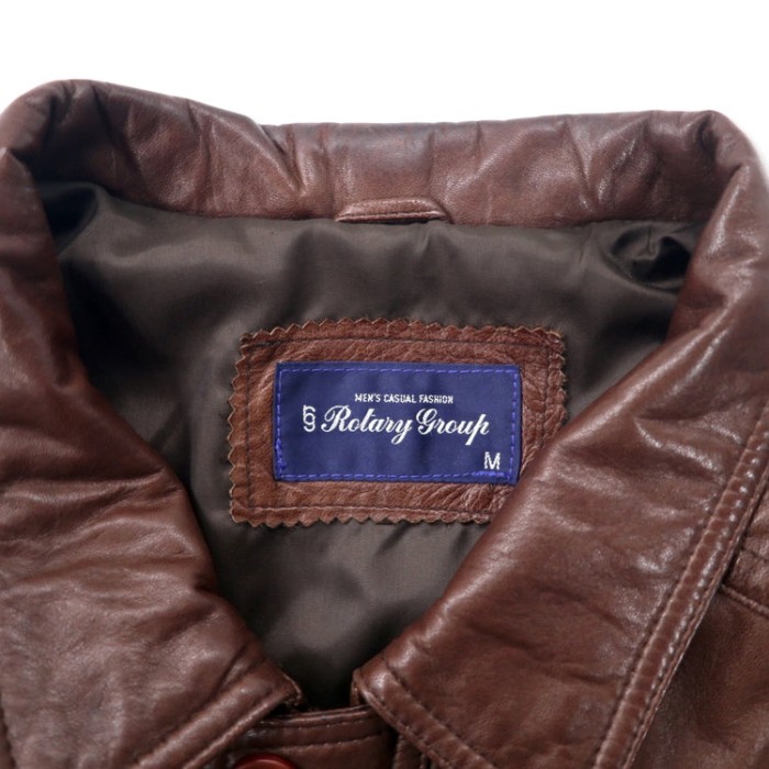 Rotary Group A-2 ラムレザー フライトジャケット M ブラウン 羊革 日本製 | Vintage.City 古着屋、古着コーデ情報を発信