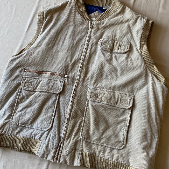90's / 《St.John's Bay》corduroy vest ベスト | Vintage.City 古着屋、古着コーデ情報を発信