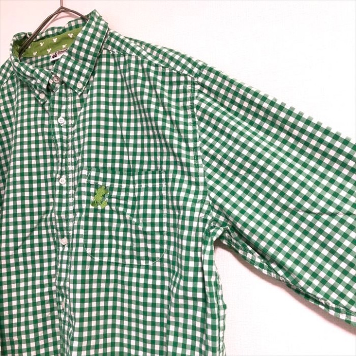 90s 古着 ディズニー BDシャツ チェックシャツ ゆるダボ 2XL | Vintage.City 빈티지숍, 빈티지 코디 정보