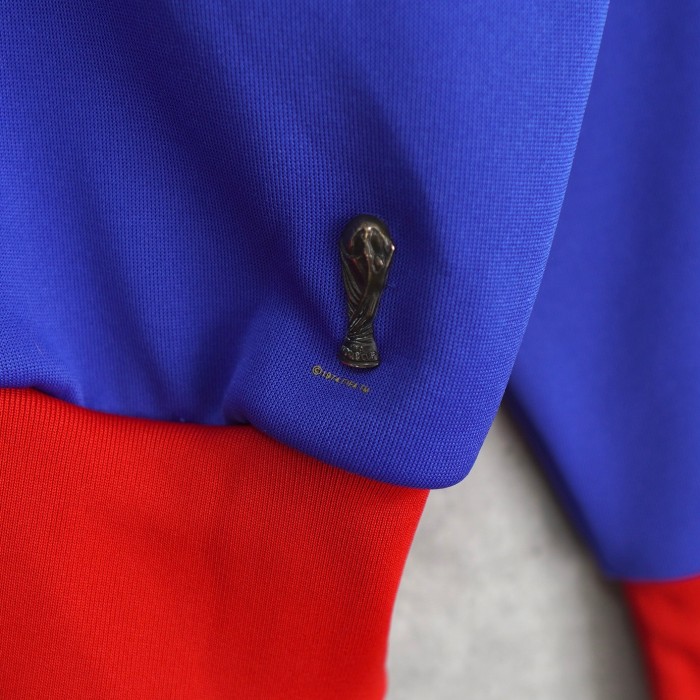 adidas / アディダス トラックジャケット FIFA / フランス代表 / ロゴ刺繍 / ハイネック Lサイズ相当 | Vintage.City 古着屋、古着コーデ情報を発信