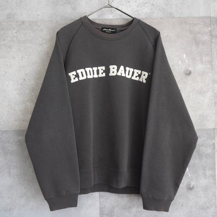 Eddie Bauer / エディー・バウアー スウェット / トレーナー カレッジロゴ Mサイズ相当 | Vintage.City 古着屋、古着コーデ情報を発信