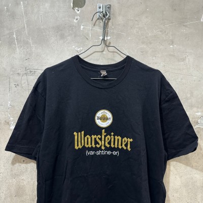 ヴァルシュタイナーTシャツ ビール 企業物 WARSTEINER ブラック 黒 | Vintage.City 古着屋、古着コーデ情報を発信
