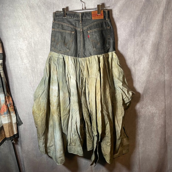 remake long docking shirts skirt | Vintage.City Vintage Shops, Vintage Fashion Trends