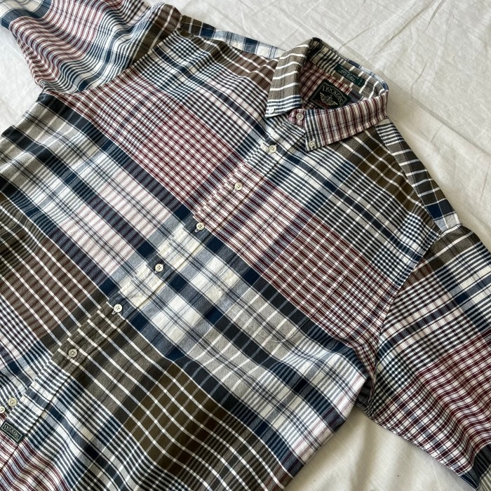 90’s dockers/ドッカーズ  ボタンダウンシャツ チェックシャツ ロングスリーブシャツ  fc-1748 | Vintage.City 古着屋、古着コーデ情報を発信