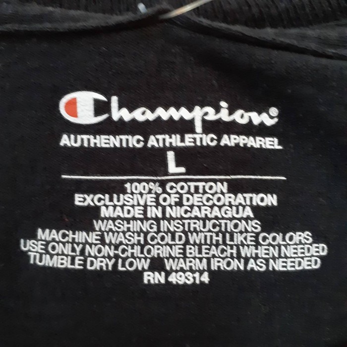 Champion college print long sleeve t-shirt | Vintage.City 古着屋、古着コーデ情報を発信