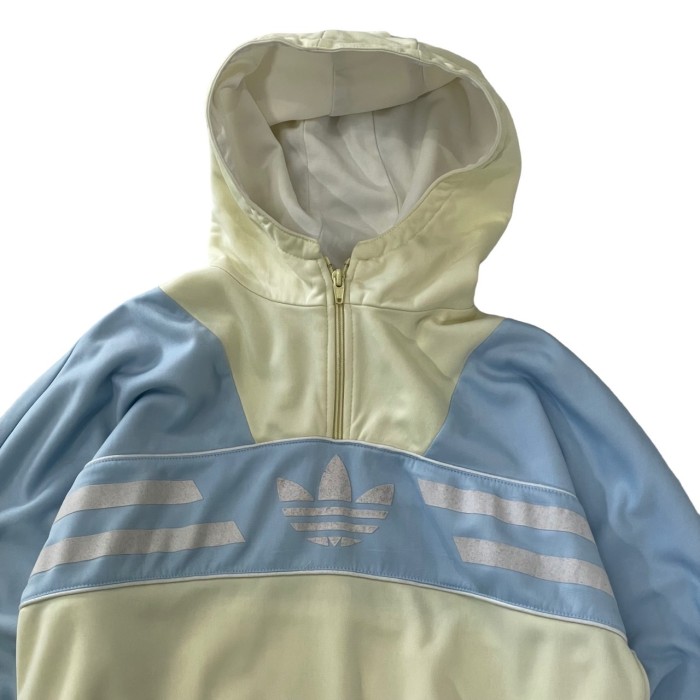 1990's adidas / halfzip jersey hoodie #F294 | Vintage.City 古着屋、古着コーデ情報を発信
