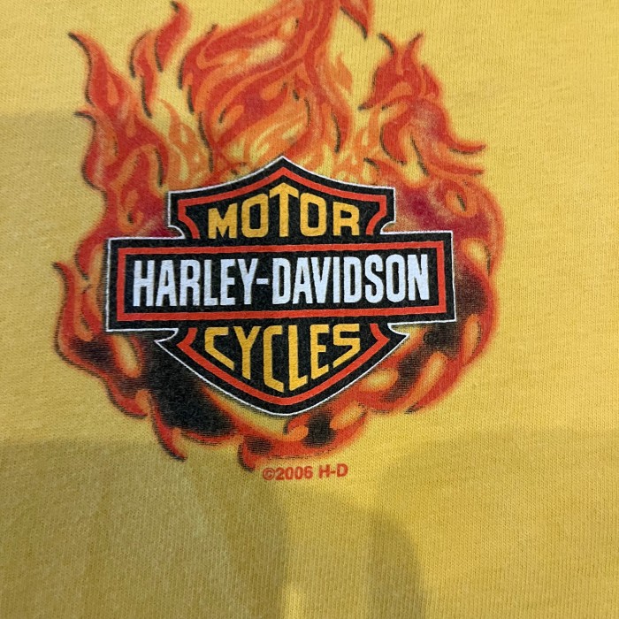 HARLEY DAVIDSON print long sleeve t-shirt(made in USA) | Vintage.City 古着屋、古着コーデ情報を発信