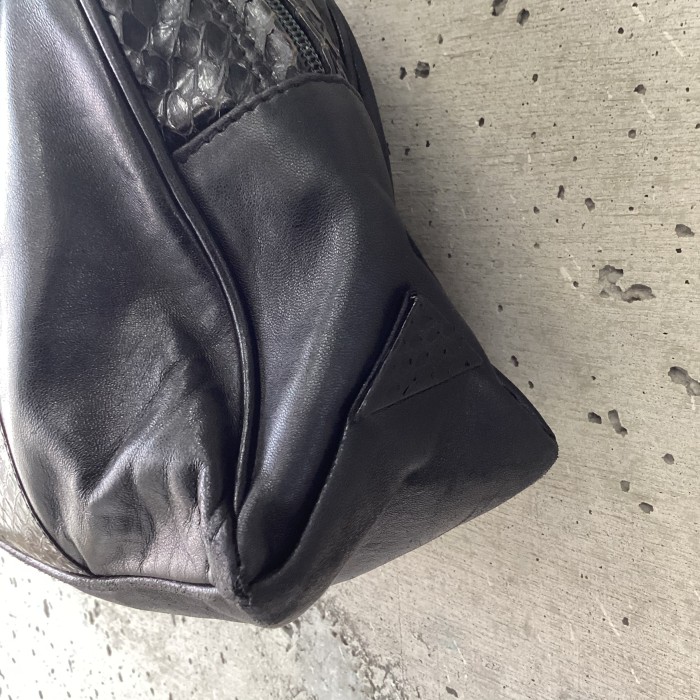 BALLY Python leather switching bag | Vintage.City 빈티지숍, 빈티지 코디 정보