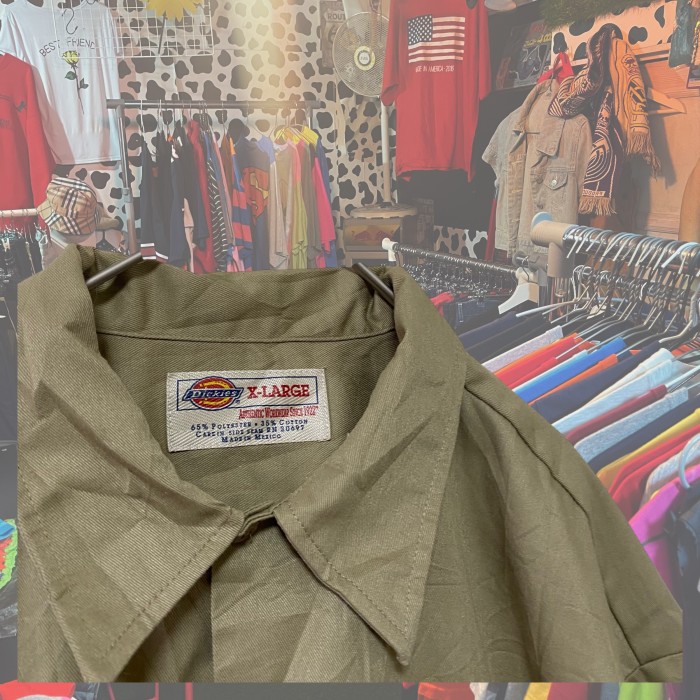 オーバーサイズ　ディッキーズ　シャツ | Vintage.City 古着屋、古着コーデ情報を発信