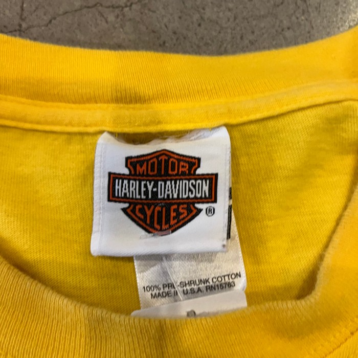 HARLEY DAVIDSON print long sleeve t-shirt(made in USA) | Vintage.City 古着屋、古着コーデ情報を発信