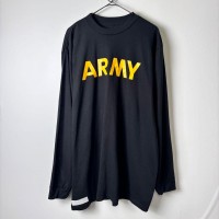 アメリカ軍 実物 ARMY APFU ロンT トレーニングシャツ ブラック XL | Vintage.City 古着屋、古着コーデ情報を発信