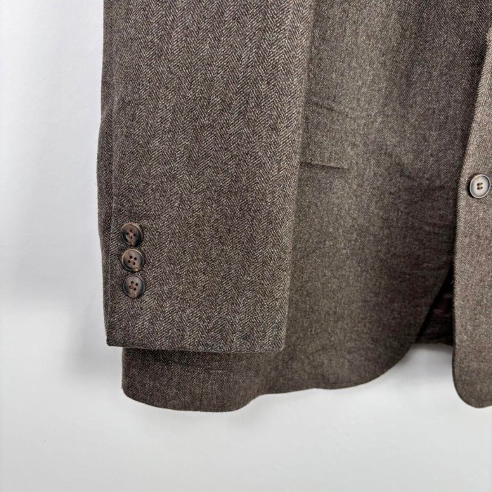 80s patagonia テーラードジャケット ヘリンボーン ブラウン XL | Vintage.City 古着屋、古着コーデ情報を発信