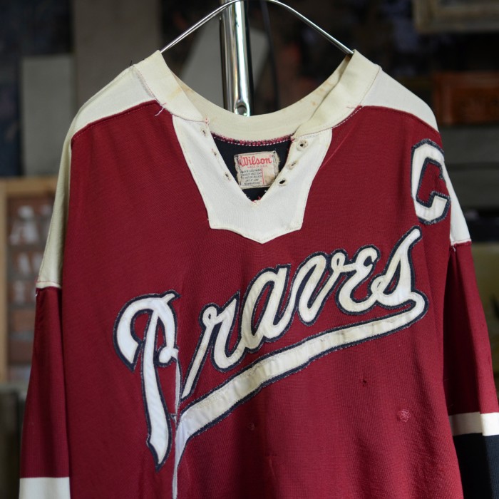 1950’s〜1960’s Braves game shirt | Vintage.City 빈티지숍, 빈티지 코디 정보