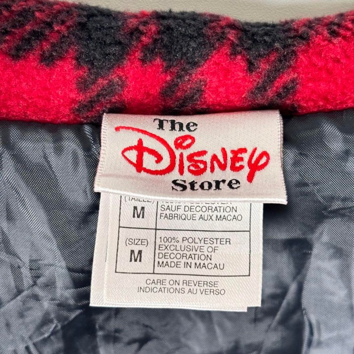 USA古着 Disney ミッキー 刺繍 チェック フリース ジャケット M | Vintage.City 古着屋、古着コーデ情報を発信