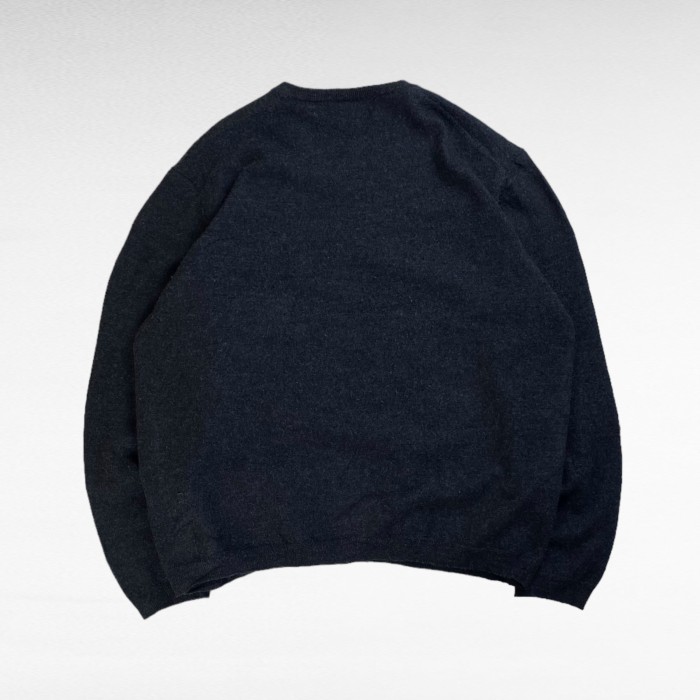 【00's】 カルバンクライン L メリノウール Vネックニット セーター | Vintage.City 빈티지숍, 빈티지 코디 정보