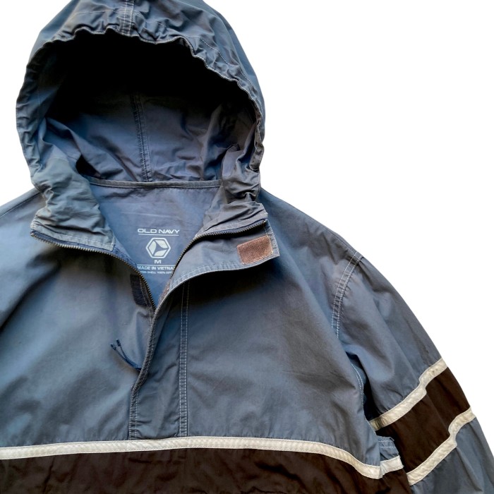 “OLD NAVY” Cotton Shell Anorak Parka | Vintage.City 古着屋、古着コーデ情報を発信