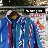ラングラー 半袖シャツ XL 柄シャツ USA製 ボタンフライ 青 緑 ボルドー 9929 | Vintage.City 古着屋、古着コーデ情報を発信