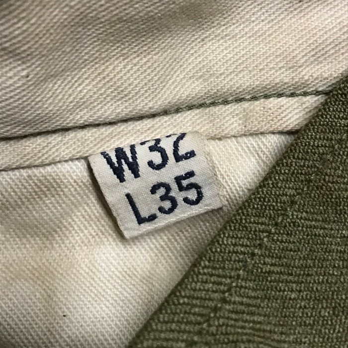 貴重 良品 40s US Army M-43 FIELD TROUSERS WOOL 米軍実物 M-41 ウール トラウザーズ パンツ 30s スラックス ミリタリー WW2 USMC W32 | Vintage.City 古着屋、古着コーデ情報を発信