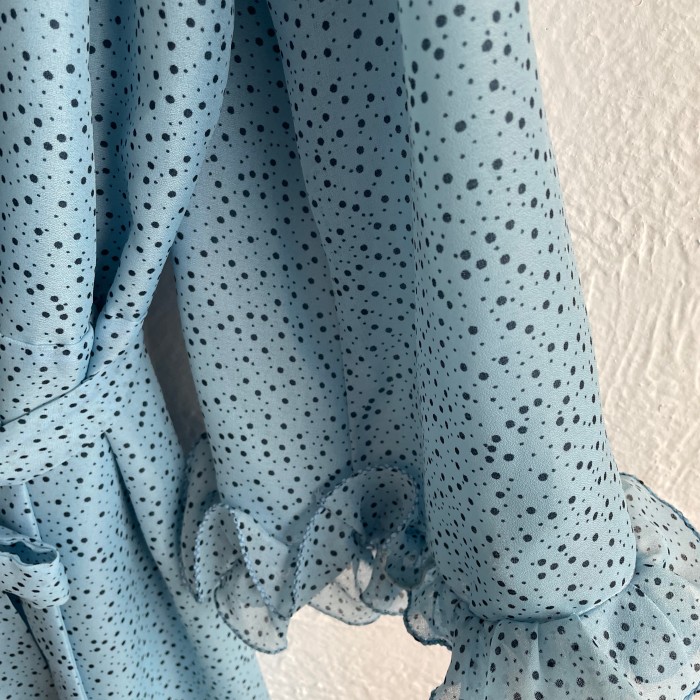 polyester frill gown | Vintage.City 빈티지숍, 빈티지 코디 정보