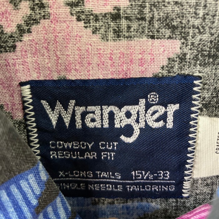 Wrangler design shirt | Vintage.City 빈티지숍, 빈티지 코디 정보