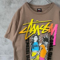 STUSSY 00's hiphop design T-shirt size M　配送B ステューシー　ヒップホップデザイン | Vintage.City 古着屋、古着コーデ情報を発信