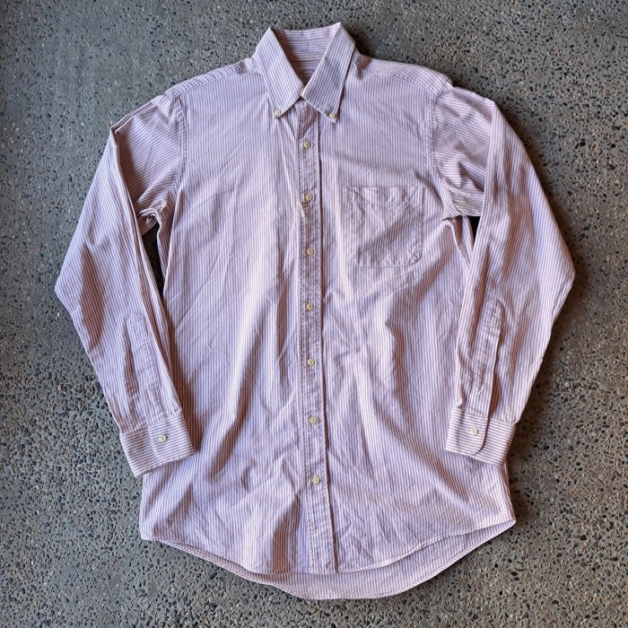 Brooks Brothers ストライプ ボタンダウンシャツ used [304007] | Vintage.City 빈티지숍, 빈티지 코디 정보