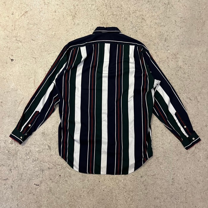 RalphLauren L/S  mulch stripe shirt Blare/ラルフローレン 長袖　マルチストライプ　シャツ | Vintage.City 빈티지숍, 빈티지 코디 정보