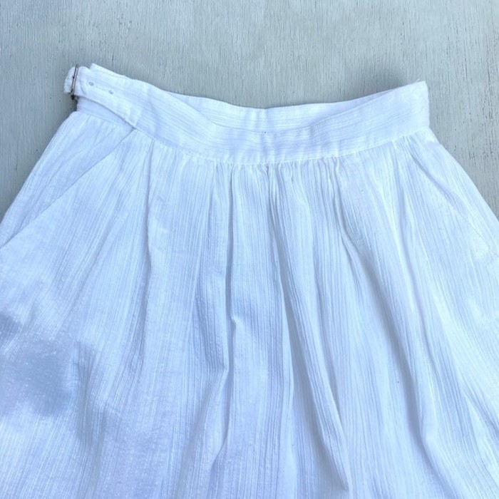 pierre cardin｜white skirt | Vintage.City 古着屋、古着コーデ情報を発信
